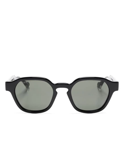 Солнцезащитные очки в квадратной оправе Gucci Eyewear black