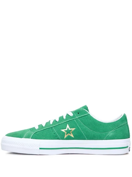 Унисекс кеды Converse One Star Pro низкие, ярко-зеленые