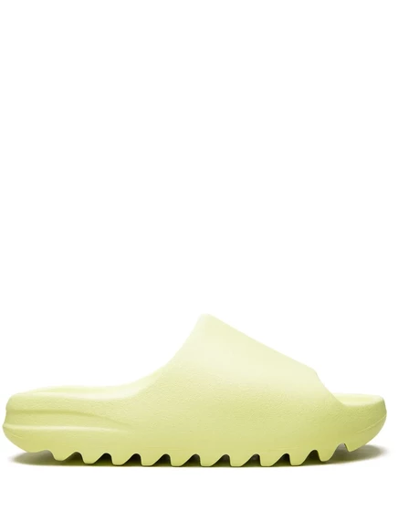 Унисекс слайды Adidas Yeezy YEEZY Slide Glow Green 2022, зеленые