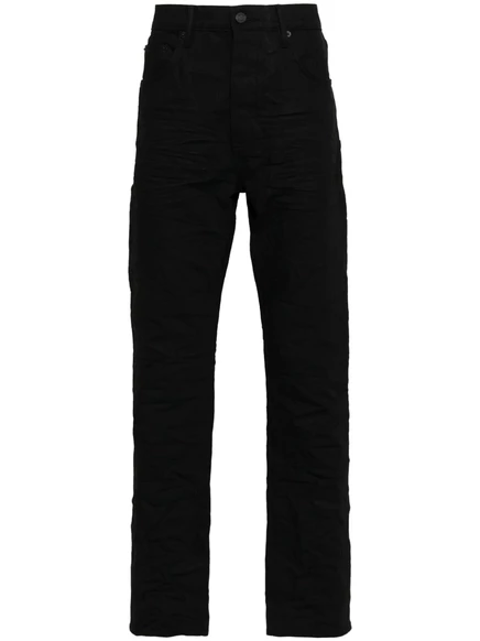 Мужские джинсы Purple Brand P005 узкого кроя, черные
