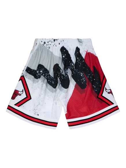 Мужские шорты Mitchell & Ness Chicago Bulls, белые
