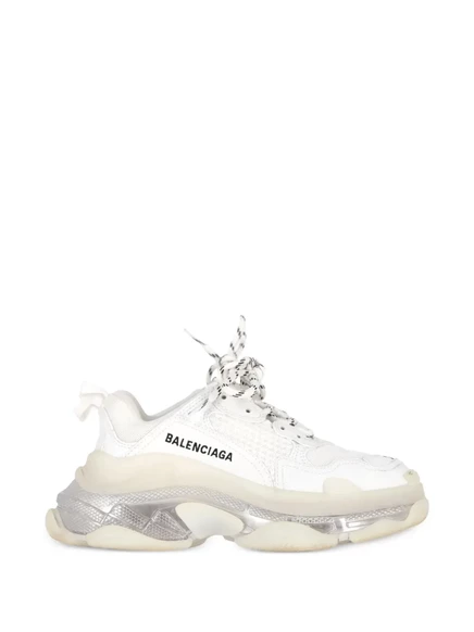 Женские кроссовки Balenciaga Triple S Clear, белые