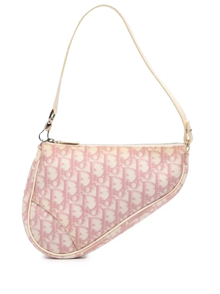 Женская сумка Christian Dior Pre-Owned Mini Diorissimo, розовая
