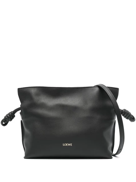 Женский клатч loewe mini flamenco, черный