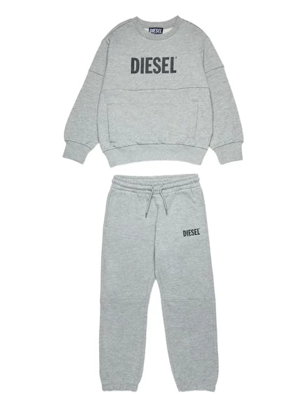 Подростковый спортивный костюм Diesel Kids набор из двух, серый