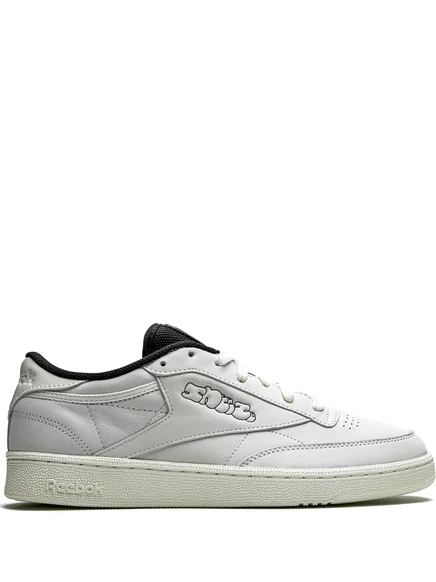 Кроссовки Reebok Club C Sneeze Mag, бело-черные