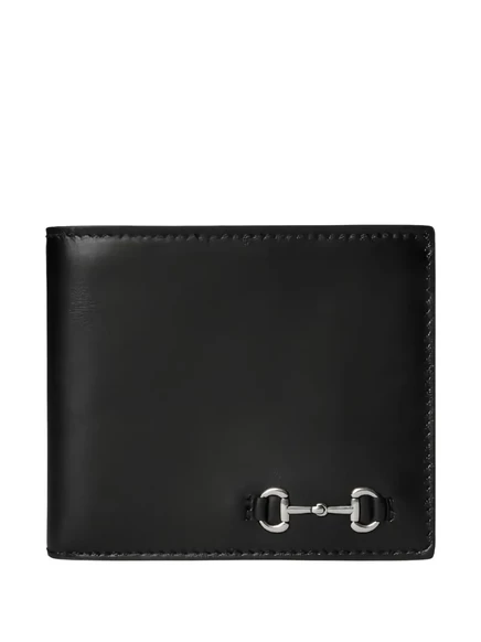 Унисекс портмоне gucci horsebit для карт, черное