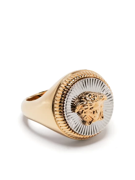 Женское кольцо Versace Medusa Biggie, золотистое