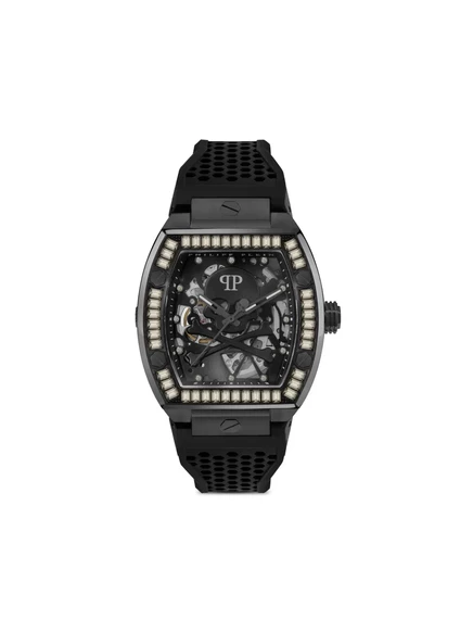 Мужские часы Philipp Plein The Skeleton 44 мм, черные