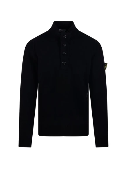 Мужской свитер Stone Island 5100040, черный