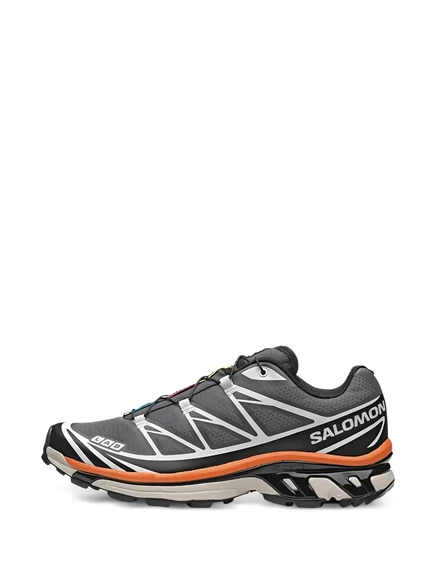 Мужские кроссовки Salomon XT-6 с логотипом сбоку, серые