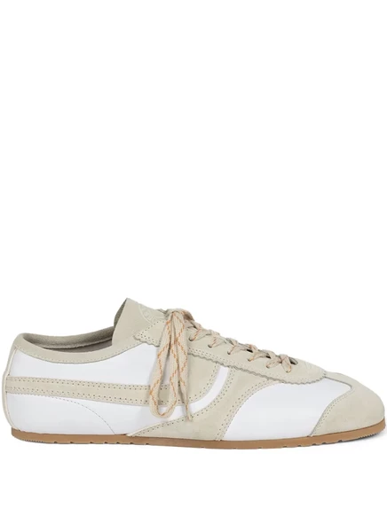 Кроссовки DRIES VAN NOTEN с замшевыми вставками neutrals