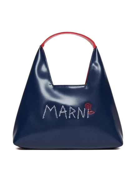 Детская сумка через плечо Marni Kids Diamond, синяя