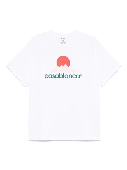 Футболка из органического хлопка Casablanca white