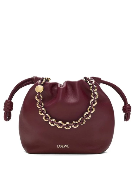Мини-сумка через плечо LOEWE Flamenco red