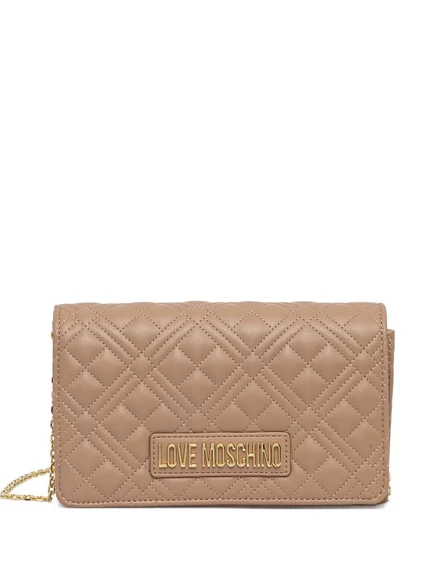 Сумка через плечо Love Moschino со стеганым дизайном и ремешком на цепочке