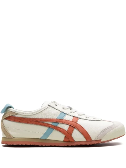 Унисекс кроссовки Onitsuka Tiger Mexico 66, кремово-оранжевые