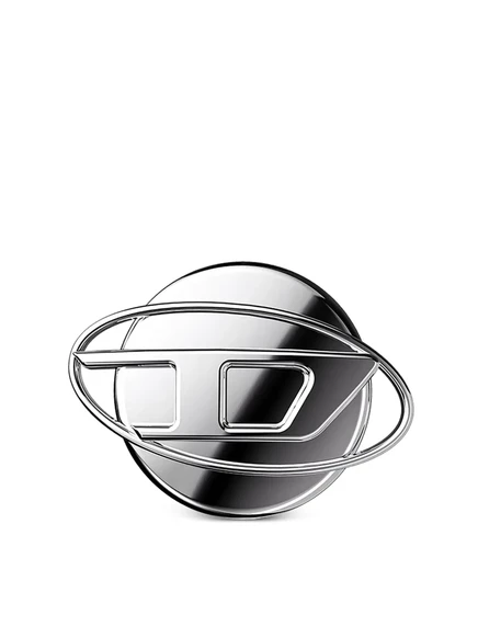 Подставка для телефона Diesel x CASETiFY с логотипом и табличкой silver