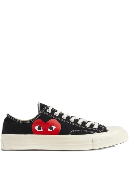 Унисекс кеды COMME des GARONS PLAY x Converse Chuck 70, черные