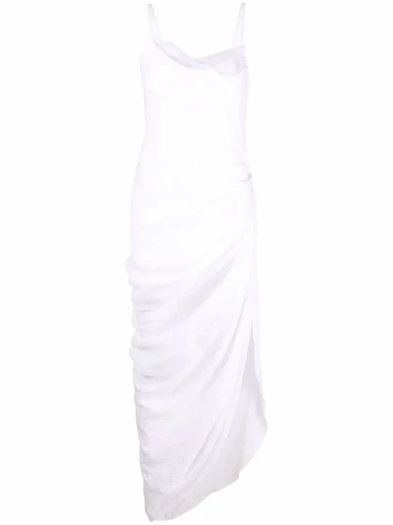 Женское платье Jacquemus La Robe Saudade Longue, белое