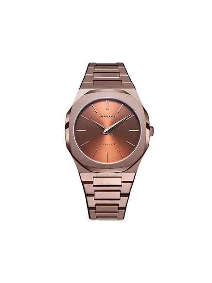 Мужские часы D1 Milano Ultra Thin 40 мм, коричневые