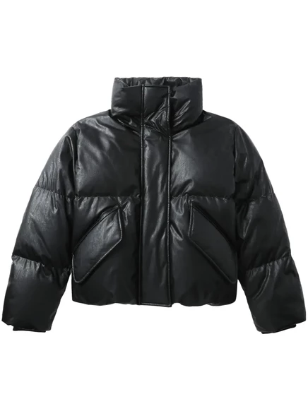 Женская куртка MM6 MAISON MARGIELA с цифрами, черная