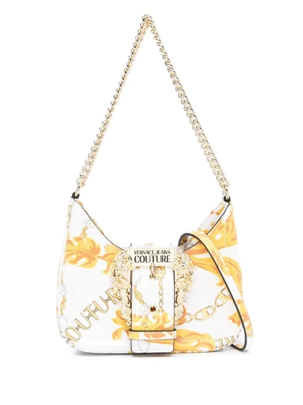 Сумка через плечо из искусственной кожи Versace Jeans Couture Chain Couture white