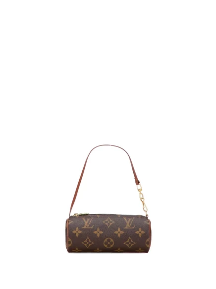 Сумка Papillon Pochette с монограммой, бывшая в употреблении у Louis Vuitton в 1990-2010 годах brown