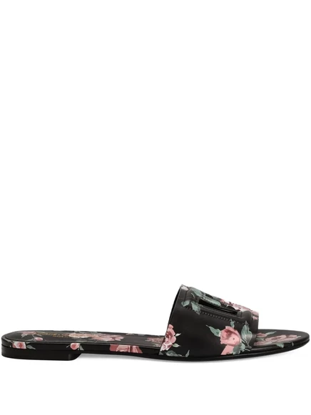 Женские шлепанцы Dolce & Gabbana, черные