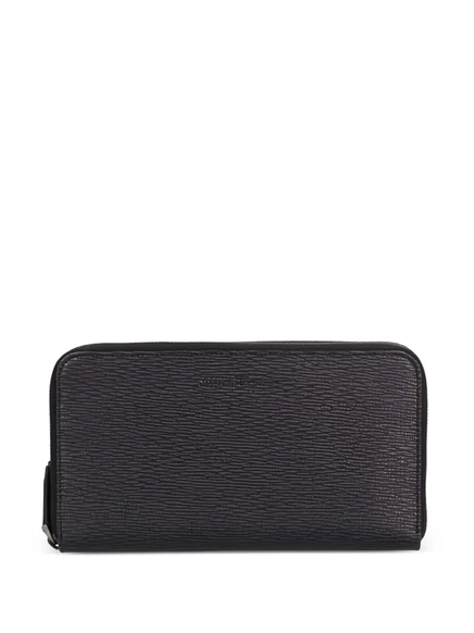 Кошелек Ferragamo на молнии black