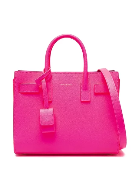 Повседневная сумка Saint Laurent nano Sac pink