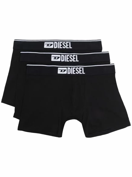 Мужские трусы-боксеры Diesel Umbx-Sebastian, 3 шт., черные