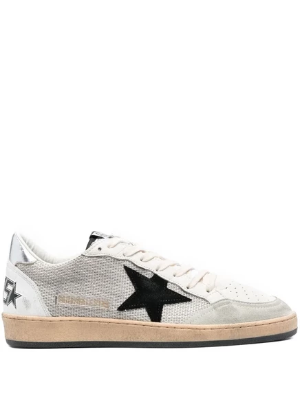 Кроссовки с аппликацией в виде звезды Golden Goose Ball grey
