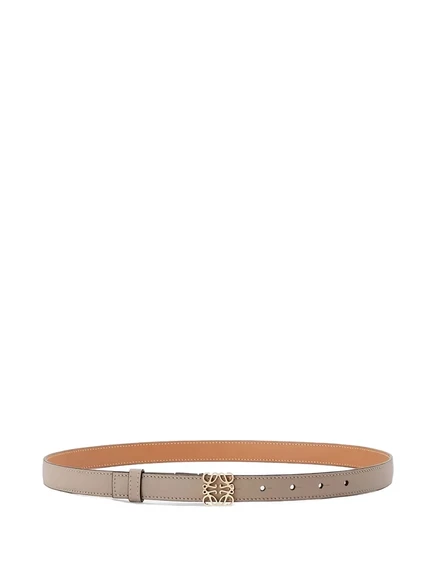 Кожаный ремень с анаграммой LOEWE brown