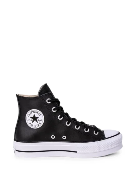 Женские кеды Converse All Star на платформе, черные