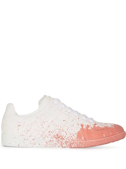 Кроссовки Maison Margiela Replica с низким берцем white