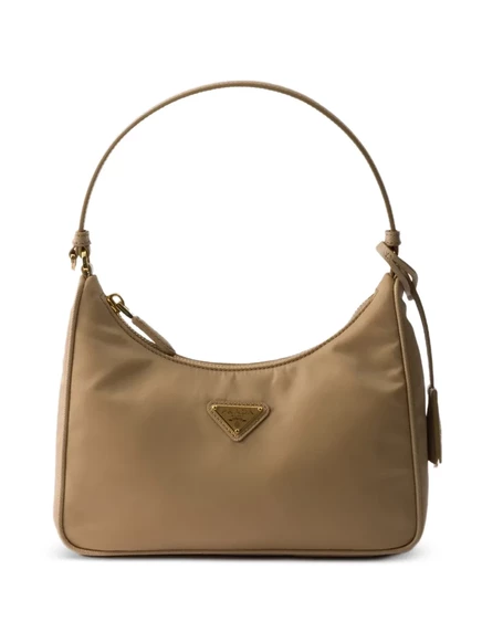 Женская сумка-тоут Prada Re-Edition 2005 мини, коричневая