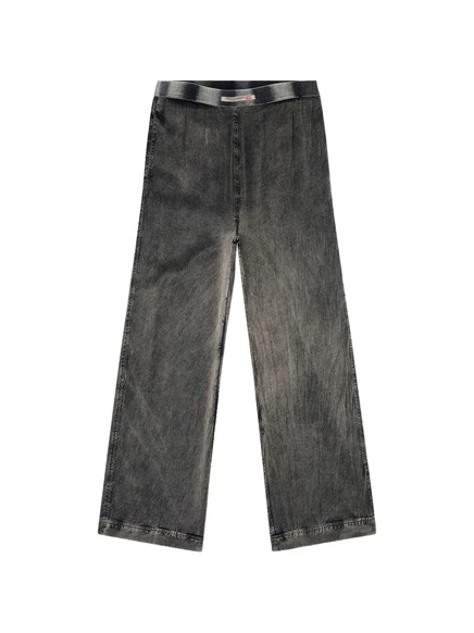 Мужские пижамные брюки Diesel из вискозы, серые