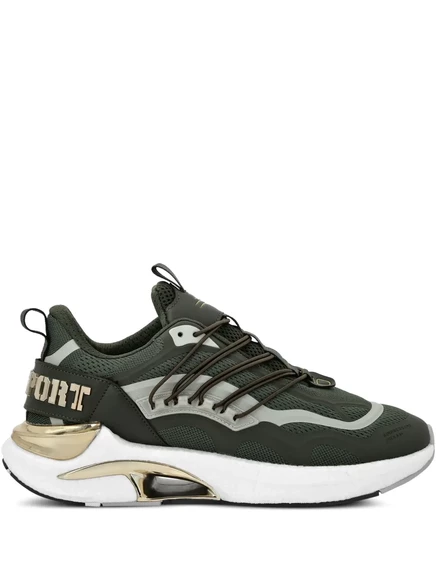 Кроссовки Plein Sport Runner Pressure Gen.X.04, темно-зеленые