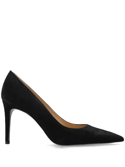 Женские туфли Stuart Weitzman 85 мм замшевые, черные