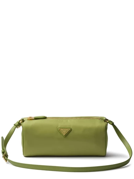 Сумка через плечо из нейлона Prada Re-Nylon на молнии green
