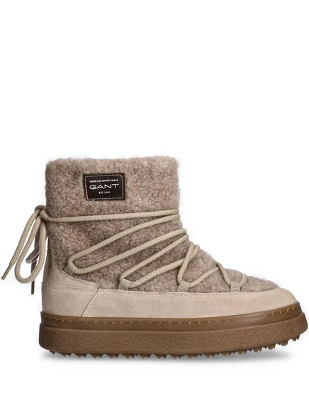 Женские ботинки Gant Snowhill, бежевые