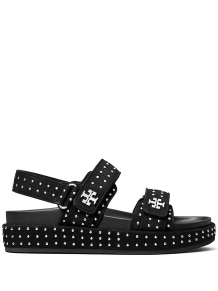 Женские босоножки Tory Burch Kira на платформе, чёрные