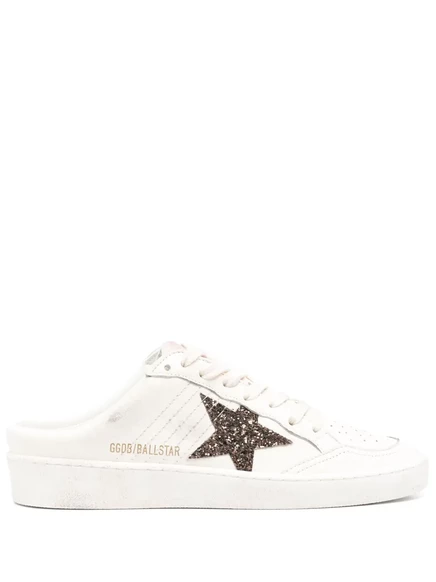 Женские шлепанцы Golden Goose Ballstar, белые