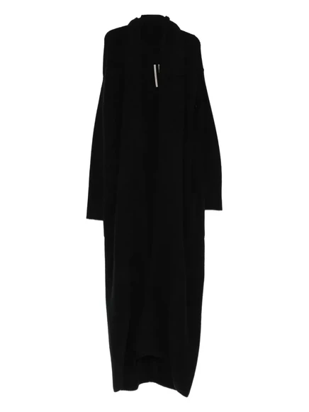 Мужской длинный кардиган Rick Owens, черный