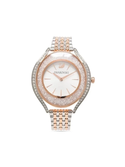 Женские часы Swarovski Crystalline Aura 35 мм, белые