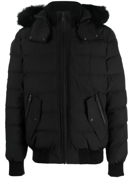 Мужская пуховая куртка Moose Knuckles Onyx Scotchtown, черная