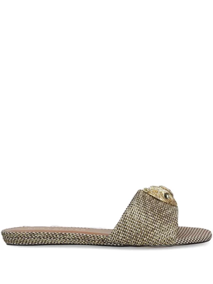 Сандалии-горки Kurt Geiger с отделкой из лондонского Кенсингтона neutrals