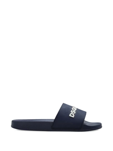 Мужские шлепанцы DSquared2, синие