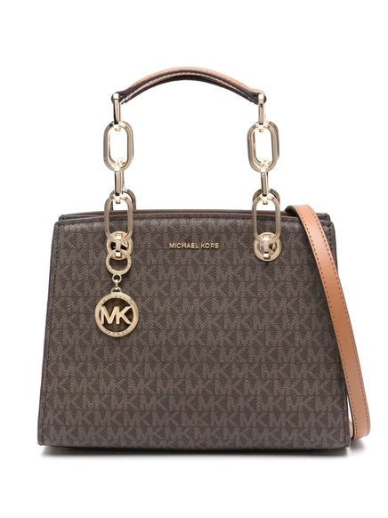 Женская сумка-тоут Michael Michael Kors Cynthia маленькая, коричневая